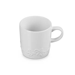 Le Creuset Stoneware Holly Relief Mug 350ml